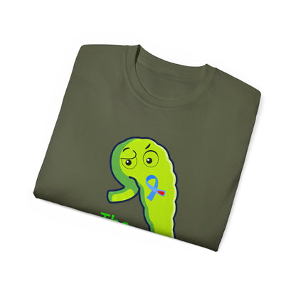 Pancreas Ghosted Me T-Shirt — Funny Pancreatic Cancer Awareness Tee