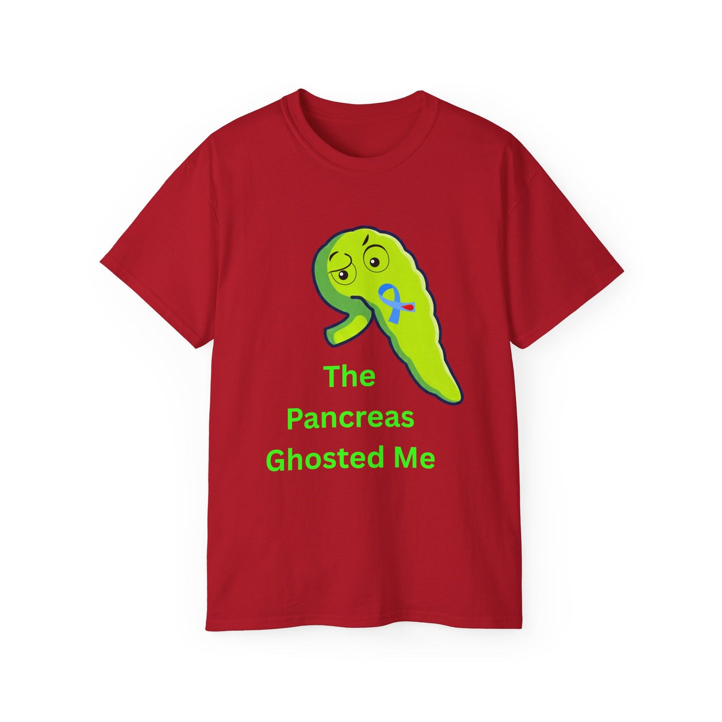Pancreas Ghosted Me T-Shirt — Funny Pancreatic Cancer Awareness Tee