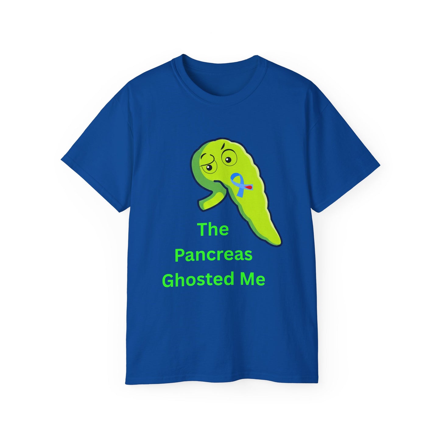 Pancreas Ghosted Me T-Shirt — Funny Pancreatic Cancer Awareness Tee