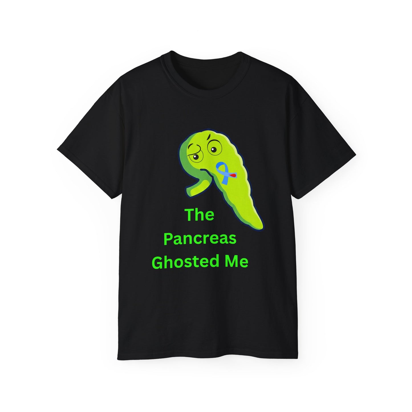Pancreas Ghosted Me T-Shirt — Funny Pancreatic Cancer Awareness Tee