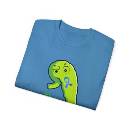 Pancreas Ghosted Me T-Shirt — Funny Pancreatic Cancer Awareness Tee
