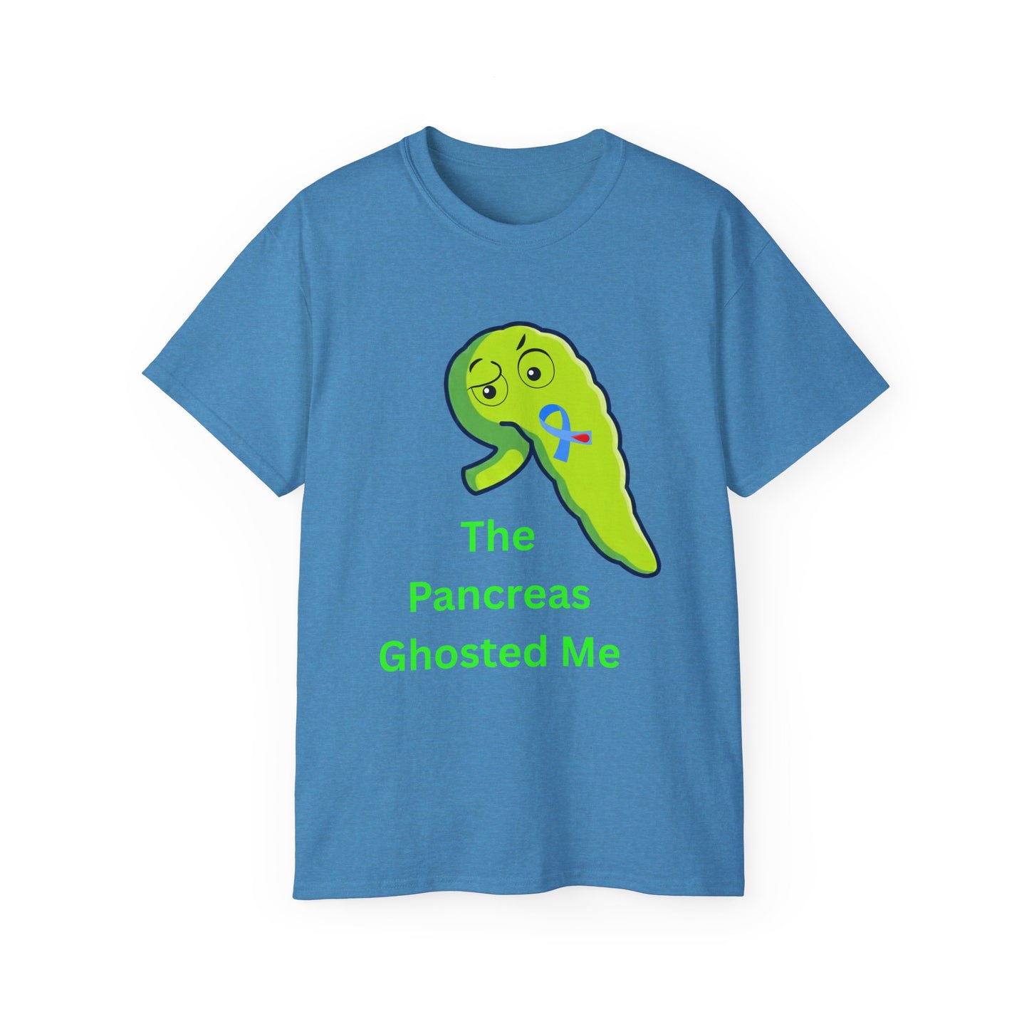 Pancreas Ghosted Me T-Shirt — Funny Pancreatic Cancer Awareness Tee