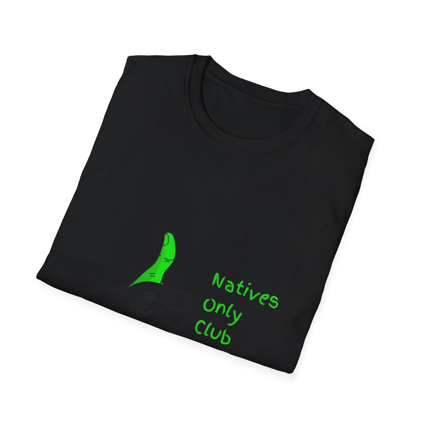 Green Thumb Society T-Shirt — "Natives Only Club" Gardening Tee